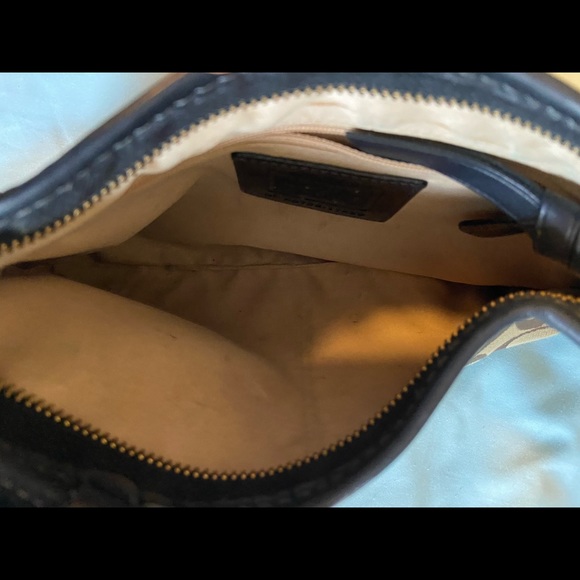 Brown and tan coach handbag - Picture 3 of 5